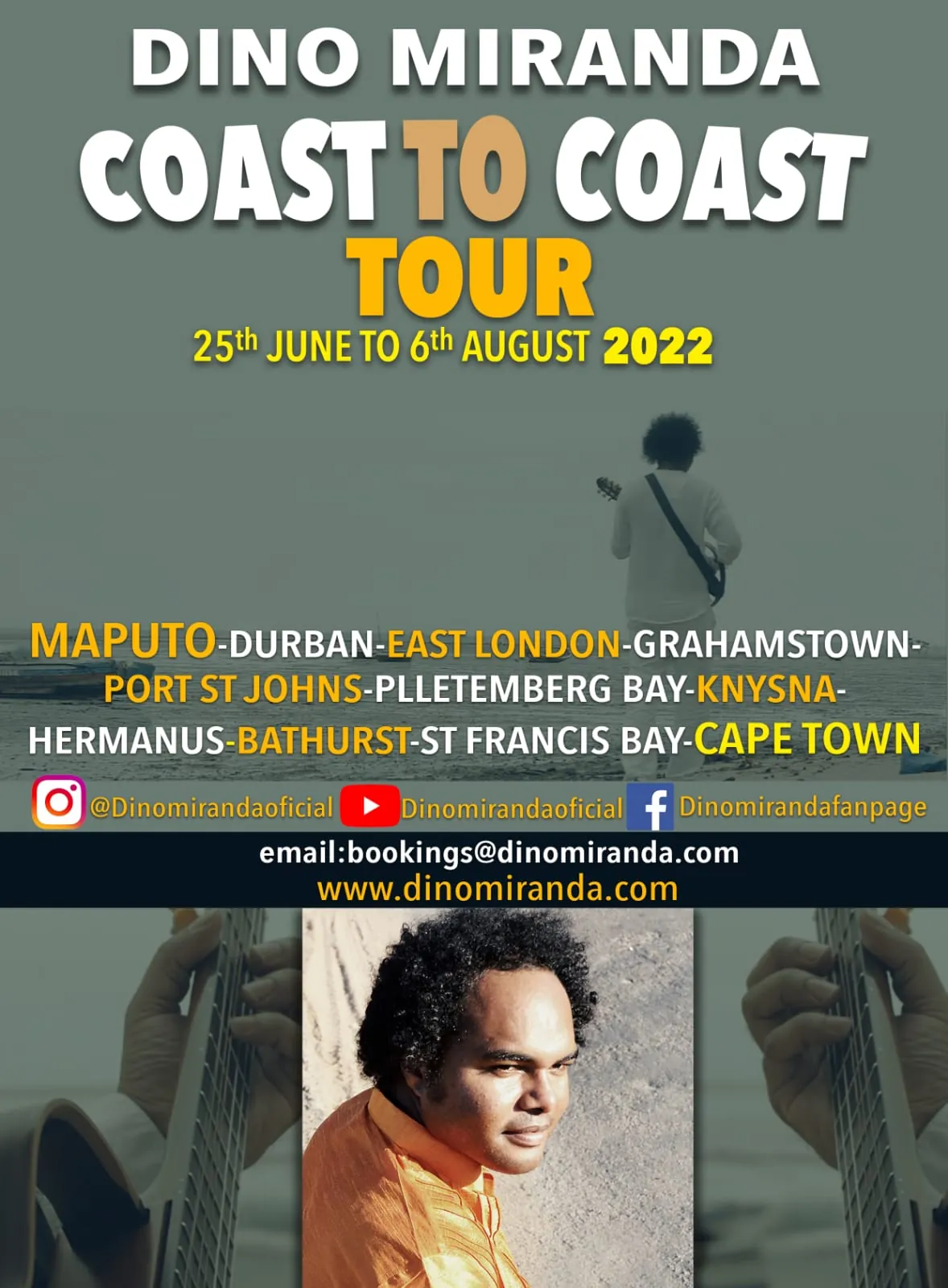 Coast to Coast Tour 2022 poster