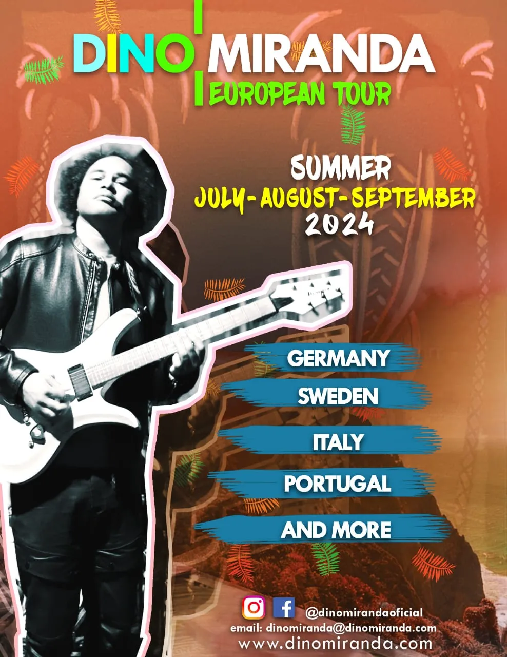 European Tour 2024 poster